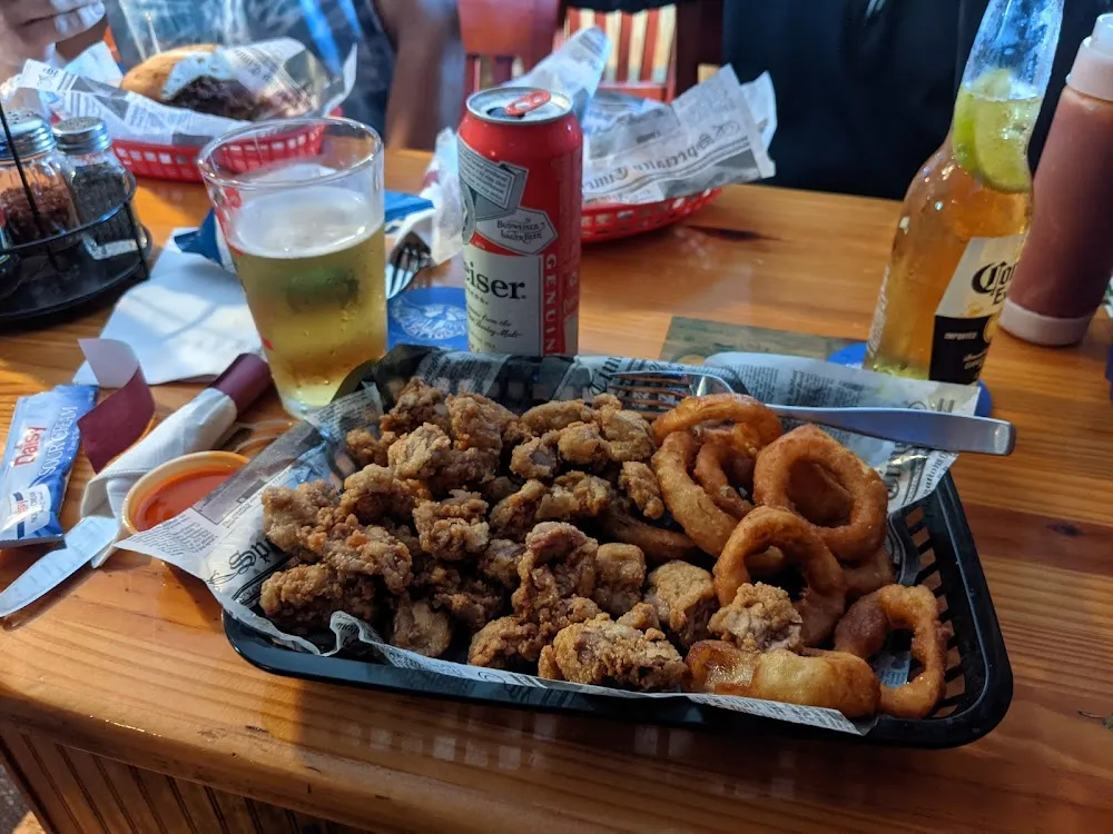Gizzards and Onion Rings